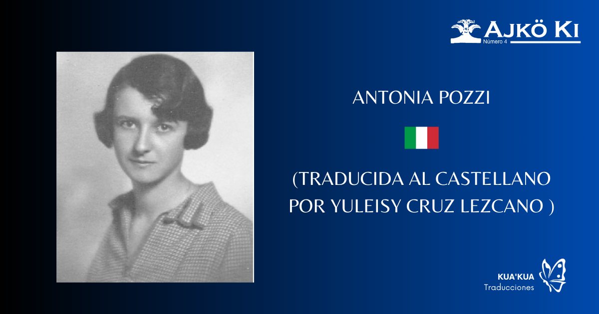 ANTONIA POZZI | REVISTA AJKÖ KI No 4